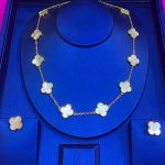 White Goldplated VC set
