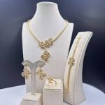 Star drop luxury 18k Goldplated set
