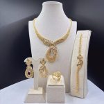 luxury party 18k Goldplated set