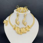 Twist 18k Goldplated set