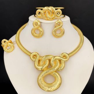 Owanbe 18k Goldplated set