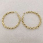 Minin hoop earring